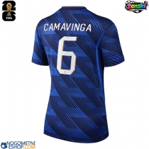 Ženski Nogometni dresi Francija Eduardo Camavinga #6 Domači SP 2026 Kratek Rokav